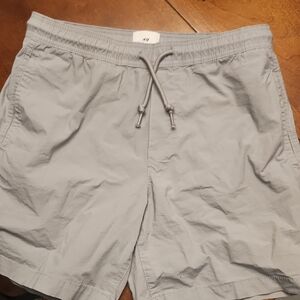 H & M Gray Drawstring Shorts